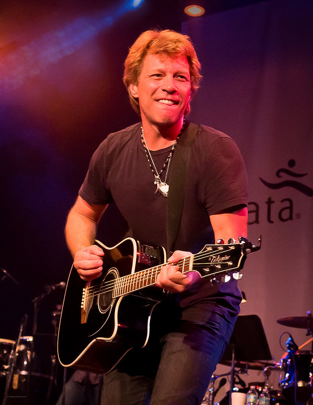 Le chanteur Jon Bon Jovi